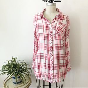 🍎Red Plaid “Apple Picking Top”🍎